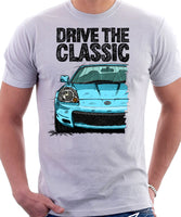 Drive The Classic Toyota MR2 Mk3 Early Model T-shirt in White Colour