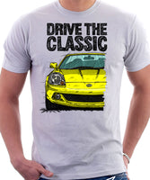 Drive The Classic Toyota MR2 Mk3 Late Model T-shirt in White Colour