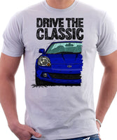 Drive The Classic Toyota MR2 Mk3 Late Model T-shirt in White Colour