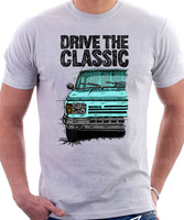 Drive The Classic Wartburg 1.3. T-shirt in White Colour