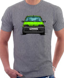 Fiat Cinquecento. T-shirt in Heather Grey Colour