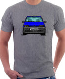 Fiat Cinquecento. T-shirt in Heather Grey Colour