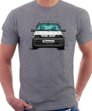 Fiat Cinquecento. T-shirt in Heather Grey Colour