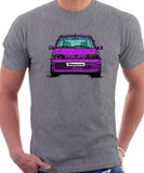 Fiat Cinquecento Sporting. T-shirt in Heather Grey Colour