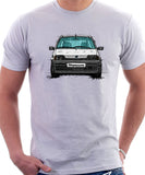 Fiat Cinquecento. T-shirt in White Colour