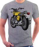 Honda CB 750 Four Heather Grey T-shirt