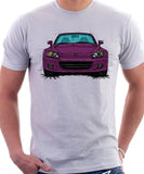 Honda S2000 AP1. T-shirt in White Color.