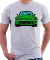 Honda S2000 AP2. T-shirt in White Color.