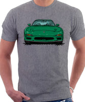 Mazda RX7 FD Early Model. T-shirt in Heather Grey Color
