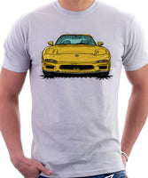 Mazda RX7 FD Early Model. T-shirt in White Color