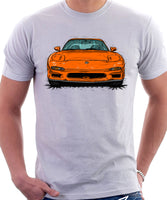 Mazda RX7 FD Early Model. T-shirt in White Color