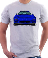 Mazda RX7 FD Early Model. T-shirt in White Color