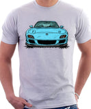 Mazda RX7 FD Late Model. T-shirt in White Color