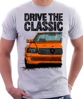 Drive The Classic Mercedes R129. T-shirt in White Colour