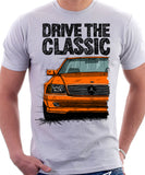 Drive The Classic Mercedes R129. T-shirt in White Colour