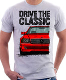 Drive The Classic Mercedes R129. T-shirt in White Colour
