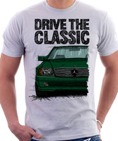 Drive The Classic Mercedes R129. T-shirt in White Colour