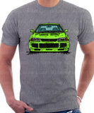 Mitsubishi Lancer Evolution 3. T-shirt in Heather Grey Colour