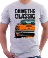 Drive The Classic Datsun 280ZX Series 1. T-shirt in White Colour