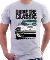 Drive The Classic Datsun 280ZX Series 1. T-shirt in White Colour