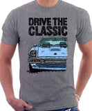 Drive The Classic Datsun 280ZX Series 2. T-shirt in Heather Grey Colour