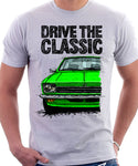 Drive The Classic Opel Kadett C Early Model. T-shirt in White Colour