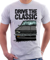 Drive The Classic Opel Kadett C Early Model. T-shirt in White Colour