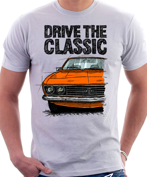 Drive The Classic Opel Manta A. T-shirt in White Colour