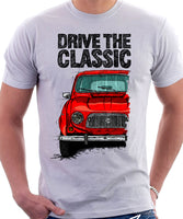 Drive The Classic R4 1961 Model. T-shirt in White Colour