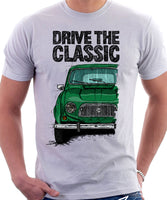 Drive The Classic R4 1961 Model. T-shirt in White Colour