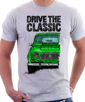 Drive The Classic R4 1961 Model. T-shirt in White Colour