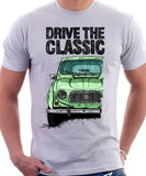 Drive The Classic R4 1961 Model. T-shirt in White Colour