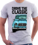 Drive The Classic R4 1961 Model. T-shirt in White Colour