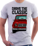 Drive The Classic Renault 4 1961 Model. T-shirt in White Colour
