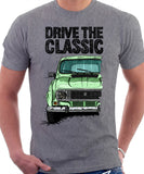 Drive The Classic R4 1978 Model. T-shirt in Heather Grey Colour