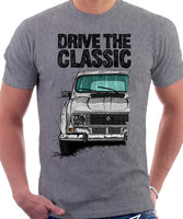Drive The Classic R4 1978 Model. T-shirt in Heather Grey Colour