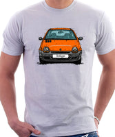 Renault Twingo Early Model. T-shirt in White Color