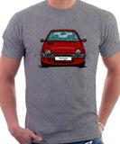 Renault Twingo Late Model. T-shirt in Heather Grey Color