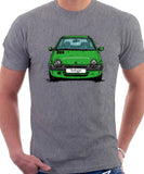 Renault Twingo Late Model. T-shirt in Heather Grey Color