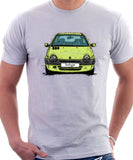 Renault Twingo Late  Model. T-shirt in White Color