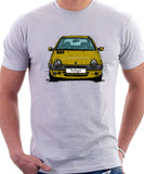 Renault Twingo Late Halogen Model. T-shirt in White Color