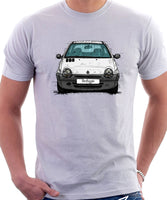 Renault Twingo Mid Model. T-shirt in White Color