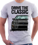 Drive The Classic Subaru Impreza WRX 1st Gen. T-shirt in White Colour