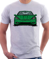 Toyota Celica 7 Generation Facelift Model. T-shirt in White Colour