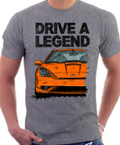 Drive A Legend Toyota Celica 7 Generation Facelift Model. T-shirt in Heather Grey Colour