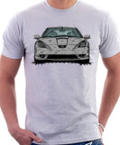 Toyota Celica 7 Generation Prefacelift Model. T-shirt in White Colour