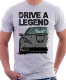 Drive A Legend Toyota Celica 7 Generation Prefacelift Model. T-shirt in White Colour