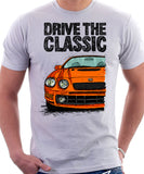 Drive The Classic Toyota Celica 6 Generation ST205 GT4. T-shirt in White Colour