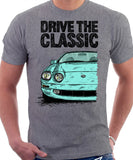 Drive The Classic Toyota Celica 6 Generation Prefacelift. T-shirt in Heather Grey Colour