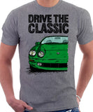 Drive The Classic Toyota Celica 6 Generation Prefacelift. T-shirt in Heather Grey Colour